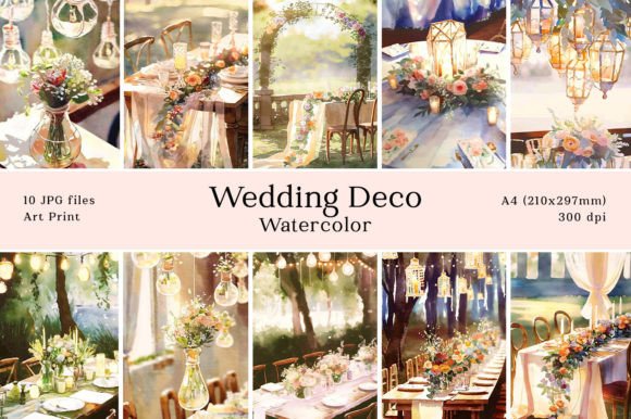 Elegant Watercolor Florals for Modern Design