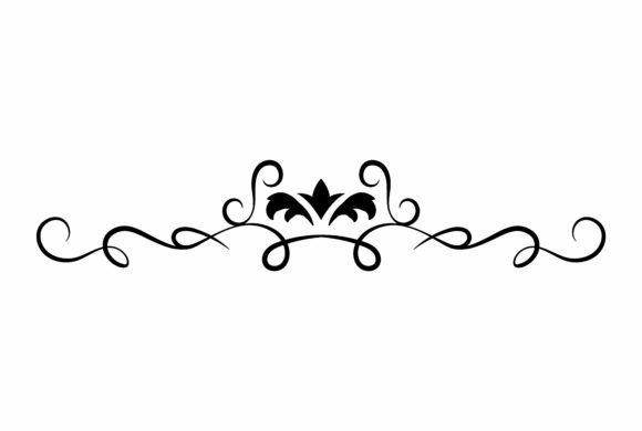 Elegant Wedding Art: A Filigree Design for Modern Branding