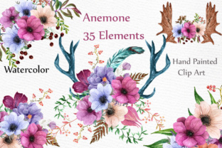 Elegant Wedding Bouquets Clipart for Modern Design