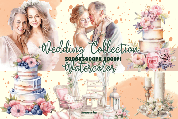 Fairytale Wedding Clipart: Elevate Your Design Projects