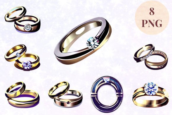Wedding Ring Clipart PNG: Elevate Your Creative Projects